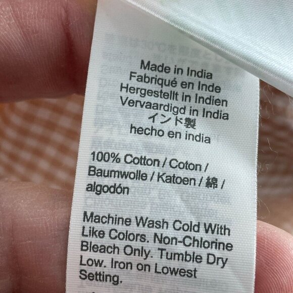 J. Crew Womens Relaxed Fit Gingham Button-Down Shirt Size 6 4357 - Picture 5 of 9